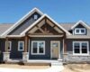 Stonecrest (gray) Vinyl Siding with white trim | Exterior house siding ...